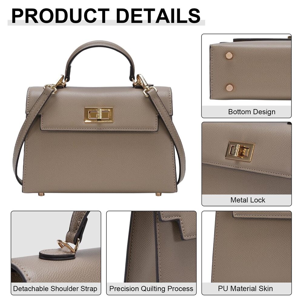 3979 Crossbody Bag and Purses - Luxury Shoulder Handbags with Adjustable - Picture 5 of 7